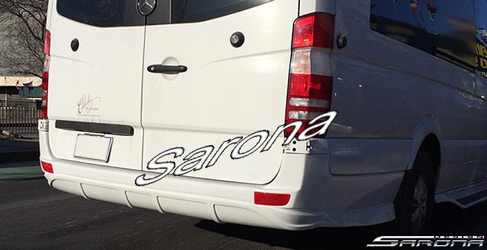 Custom Mercedes Sprinter  Van Rear Bumper (2007 - 2018) - $870.00 (Part #MB-093-RB)